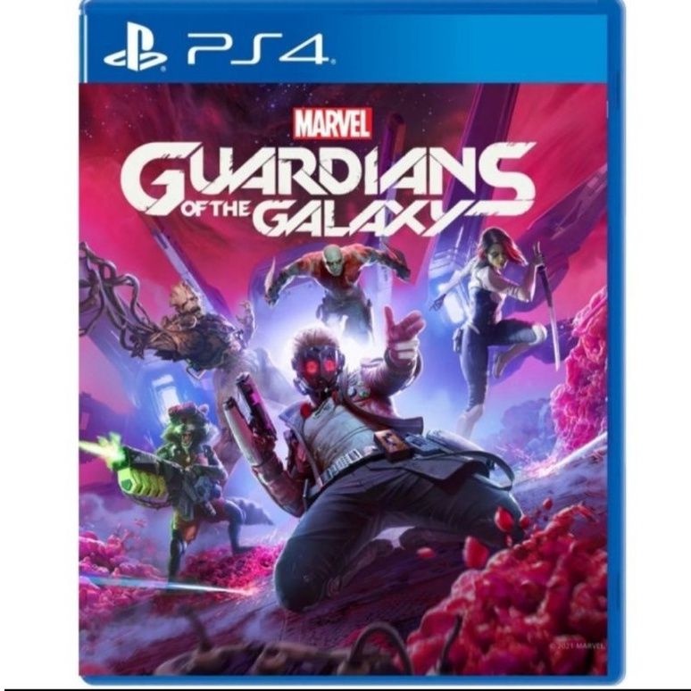 PS4 PS5 Guardians of The Galaxy PS4 PS5 Region 3 Asia Kaset Marvel Guardian Galaxys Playstation PS 4 5 CD BD Game Avengers Spiderman Spider-Man groot guardianofthegalaxy