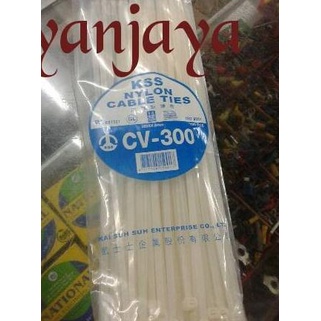 

☚ KSS NYLON CABLE TIES CV-300/30CMX4,8MM PUTIH ▼