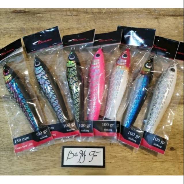 Stickbait Rivana lure 180mm 100g sink