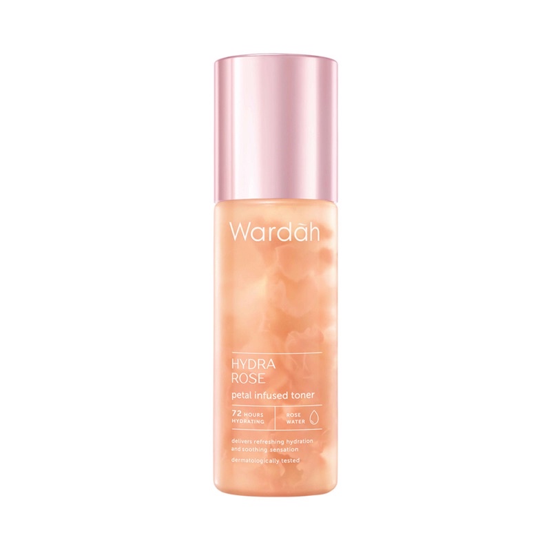 WARDAH HYDRA ROSE PETAL INFUSED TONER / wardah hydra rose toner