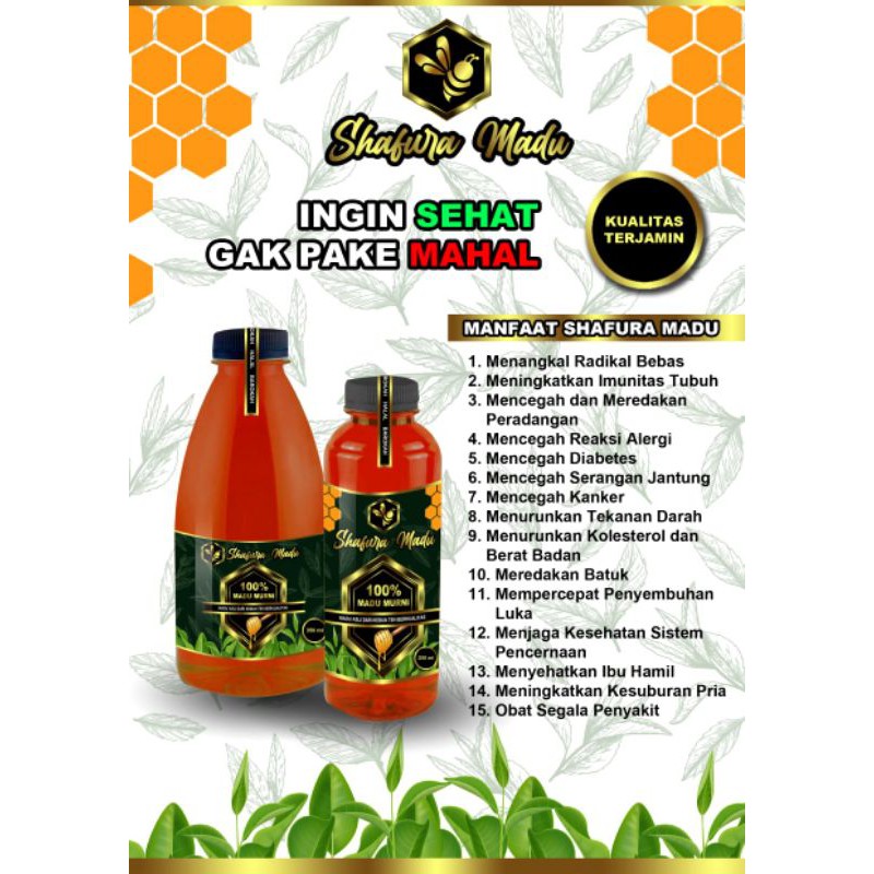 

Madu Shafura dari Lebah Daun Teh