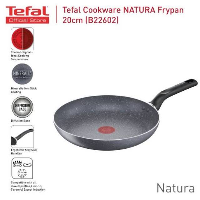 Tefal Fry Pan Natura 20 cm