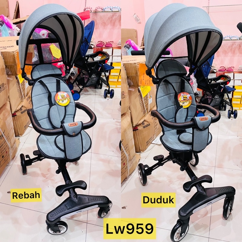 Magic Stroller Pacific LW979-1/ LW 979-1 / LW959 / LW 959 (KURSI BISA DIATUR) / LW 999-1 LW 989 (KURSI BISA DIATUR)