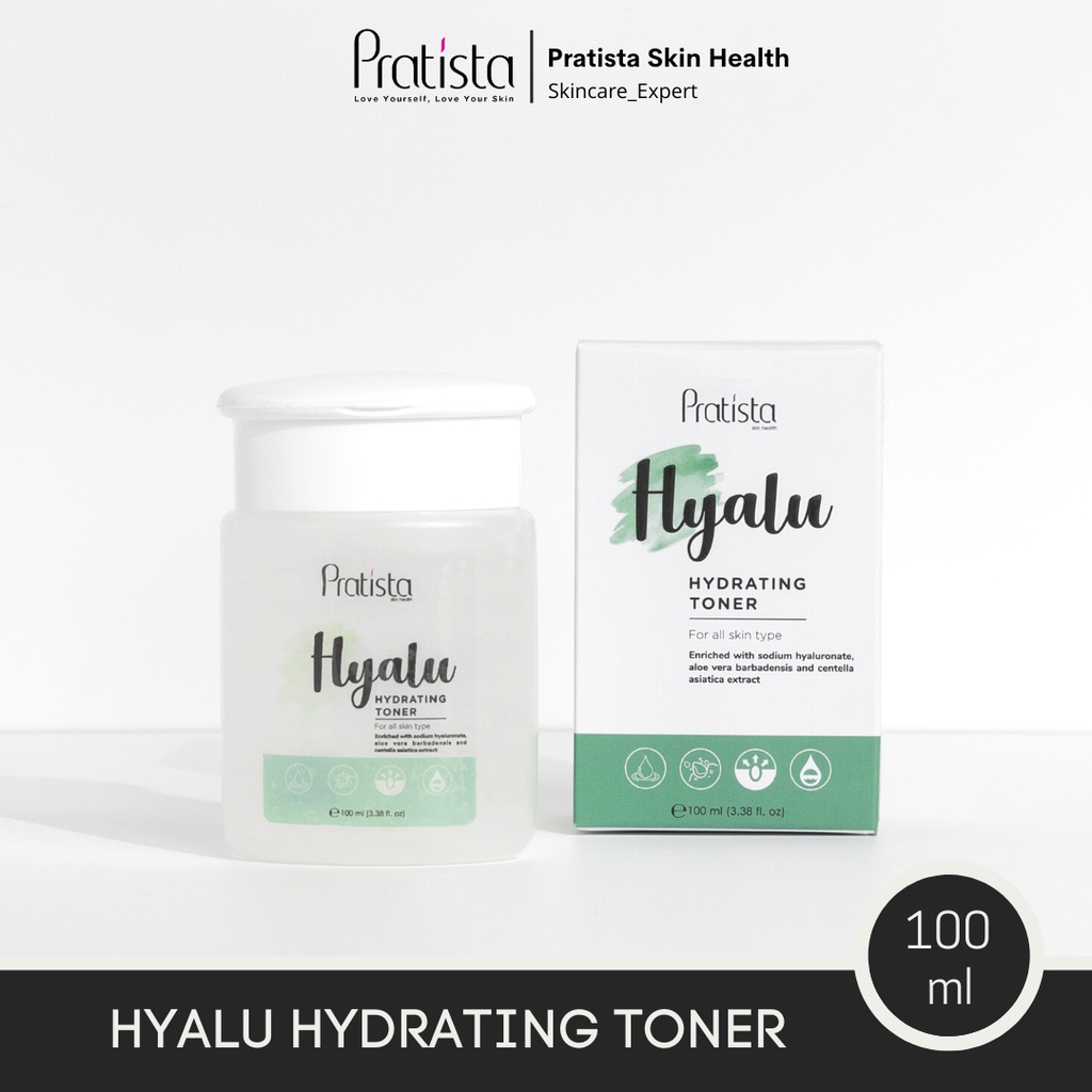 Pratista Hyalu Hydrating Toner Ahlinya Meng-Hidrasi Kulit