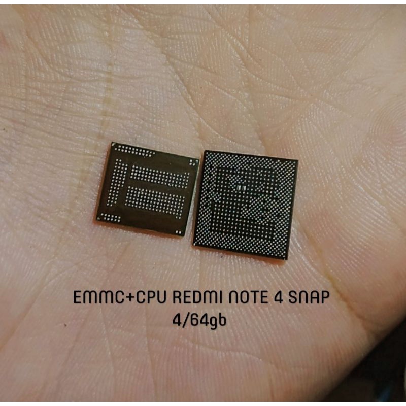 EMMC+CPU REDMI NOTE 4 SNAP 4/64GB LANGSUNG ON