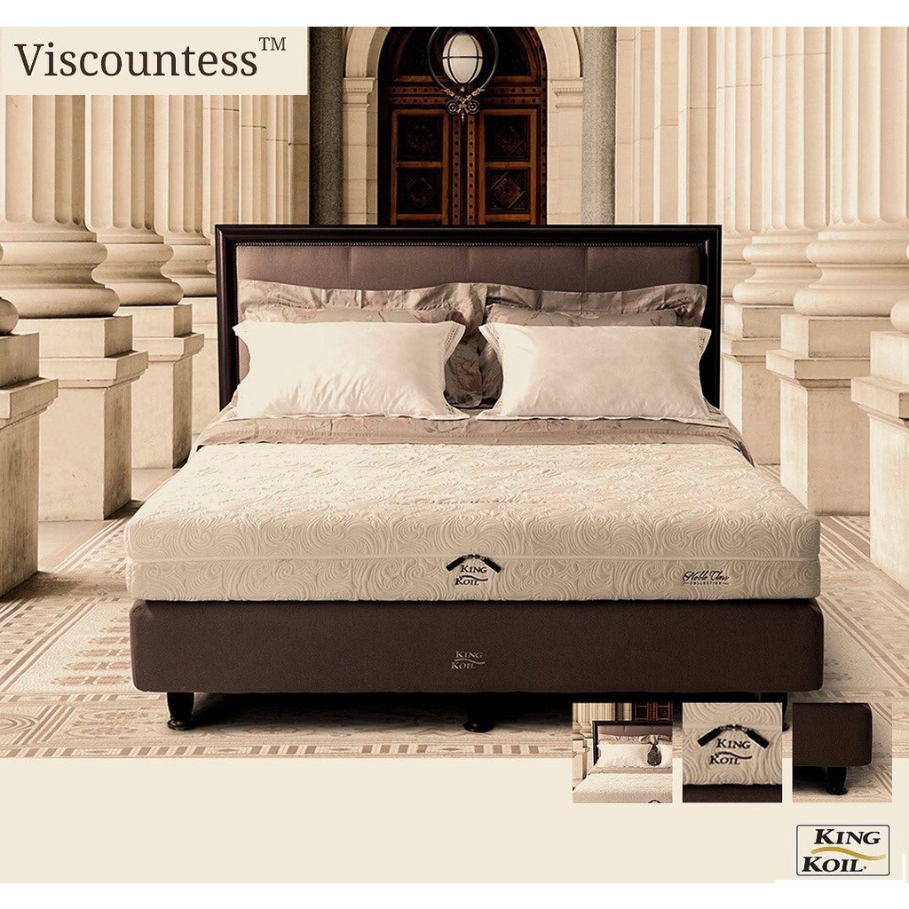 Kasur KING KOIL Viscountess 180 x 200 King Size | Latex