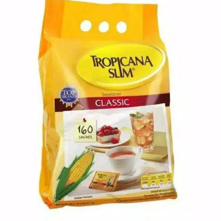 

Trend - Tropicana Slim Sweetener Isi 160 Sachet !
