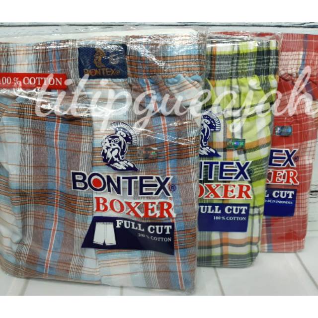 CELANA BOXER BONTEX SANGAT BAGUS DAN NYAMAN