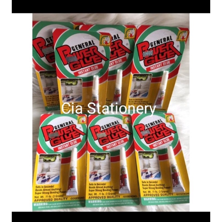 

Lem General Kotak Isi 6 pcs