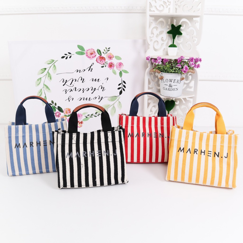 CK02 Marhen J Rico Mini Stripe Bags 8287 TAS WANITA TAS IMPOR