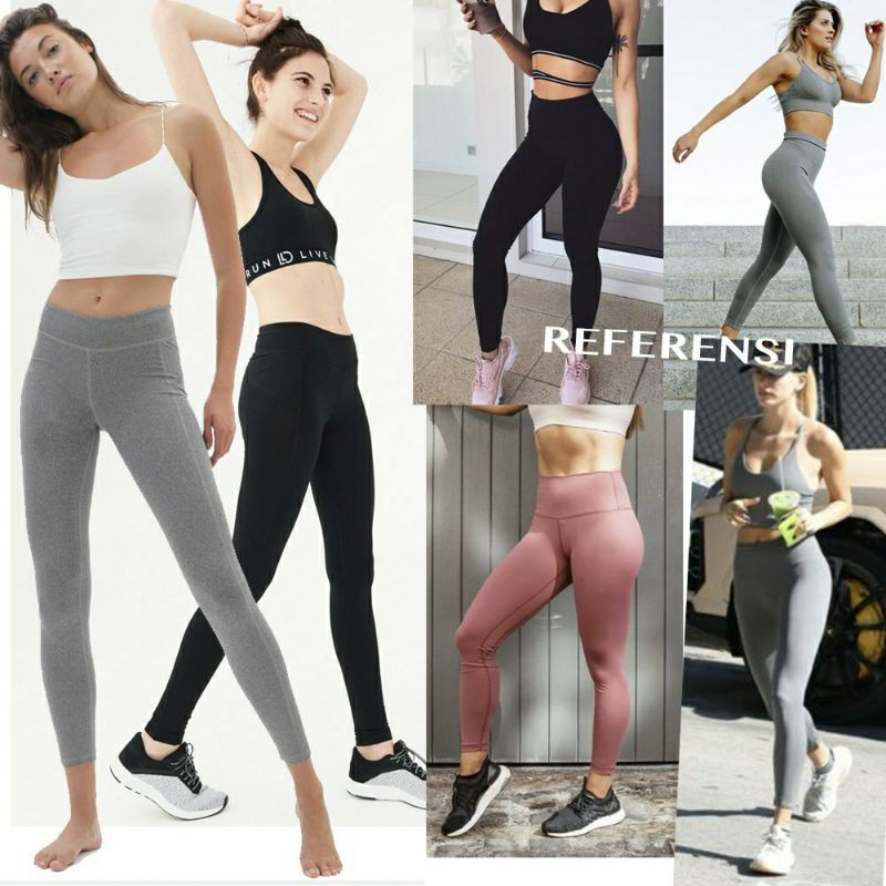 Preloved MURAHH Legging Aeropostale Booty Sport Legging ukuran M (New)