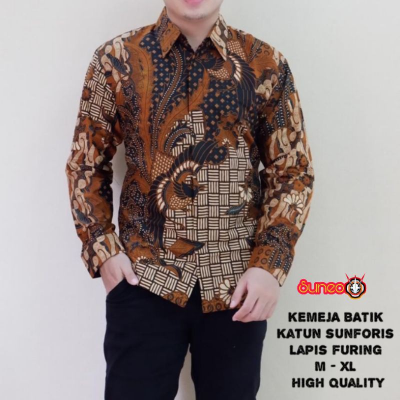 BATIK LENGAN PANJANG // BATIK PREMIUM // BATIK SOLO // BATIK SLIMFIT
