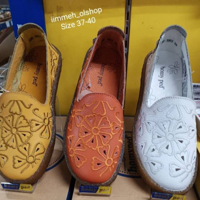 Sepatu casual loafers wanita homyped