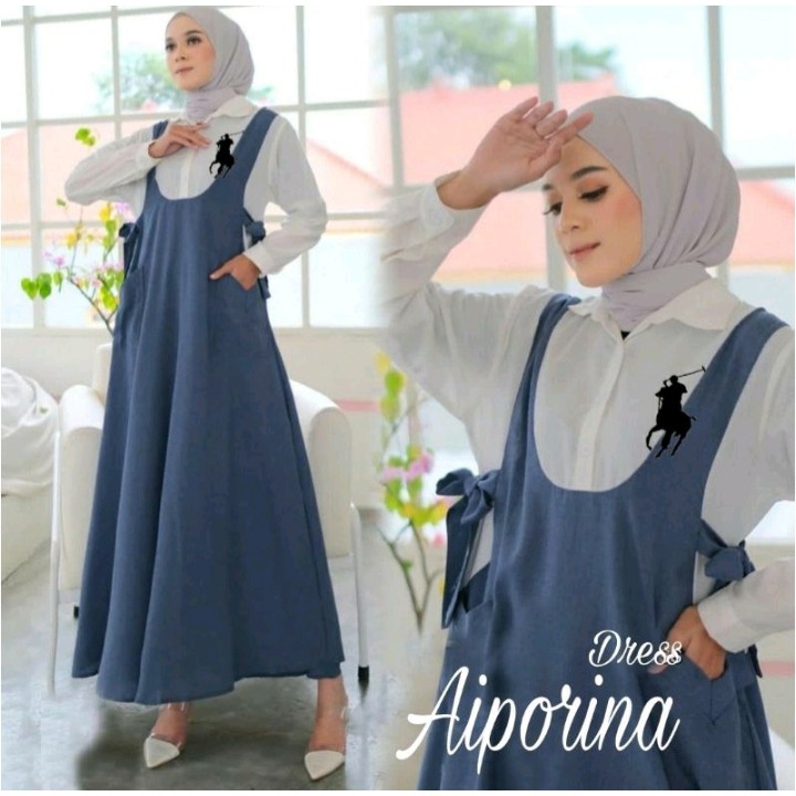 FWG  - MAXI AIPORINA / MAXI WANITA / GAMIS / GAMIS WANITA TERBARU / PAKAIAN OOTD