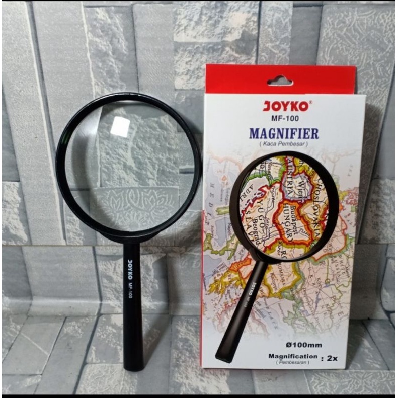 

Kaca pembesar Joy-art magnifer 100mm