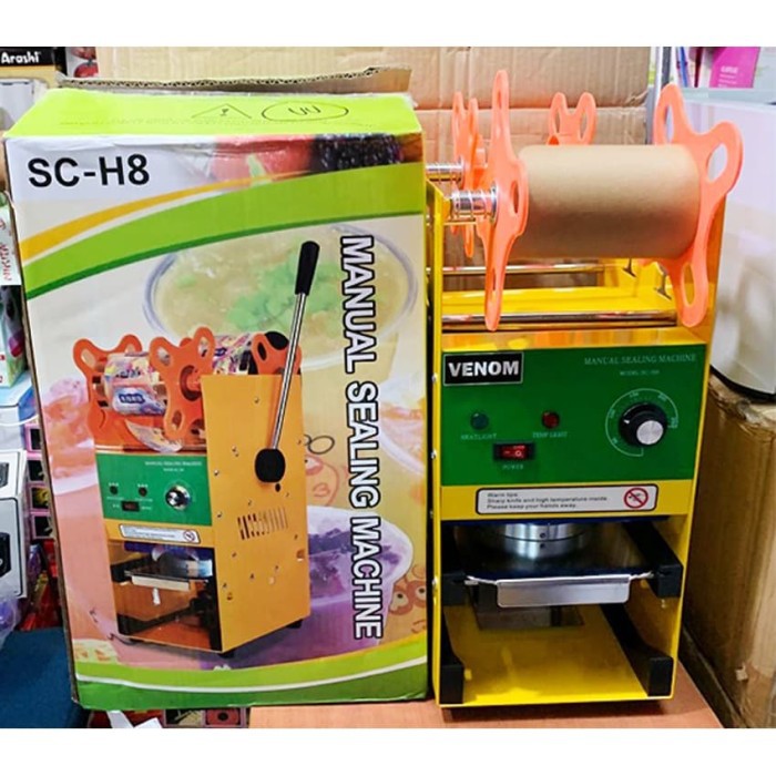 Cup Sealer Manual/ Alat Pres Gelas Plastik Venom