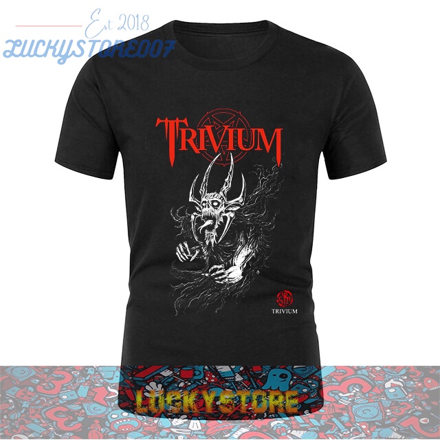 Kaos Distro Premium TRIVIUM FULL PRINT | KAOS PREMIUM HIGH QUALITY | KAOS BAND METAL | KAOS BAND ROC