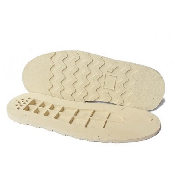 sol Potong redwing vibram hitam dan krem karet, sol potong Adya Shop