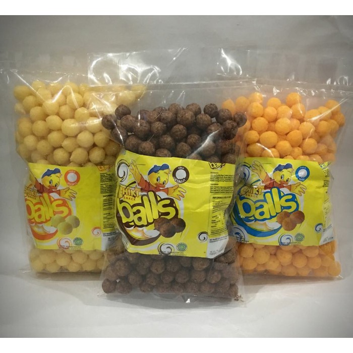 

Chiki Balls 200 gram (original) - Keju