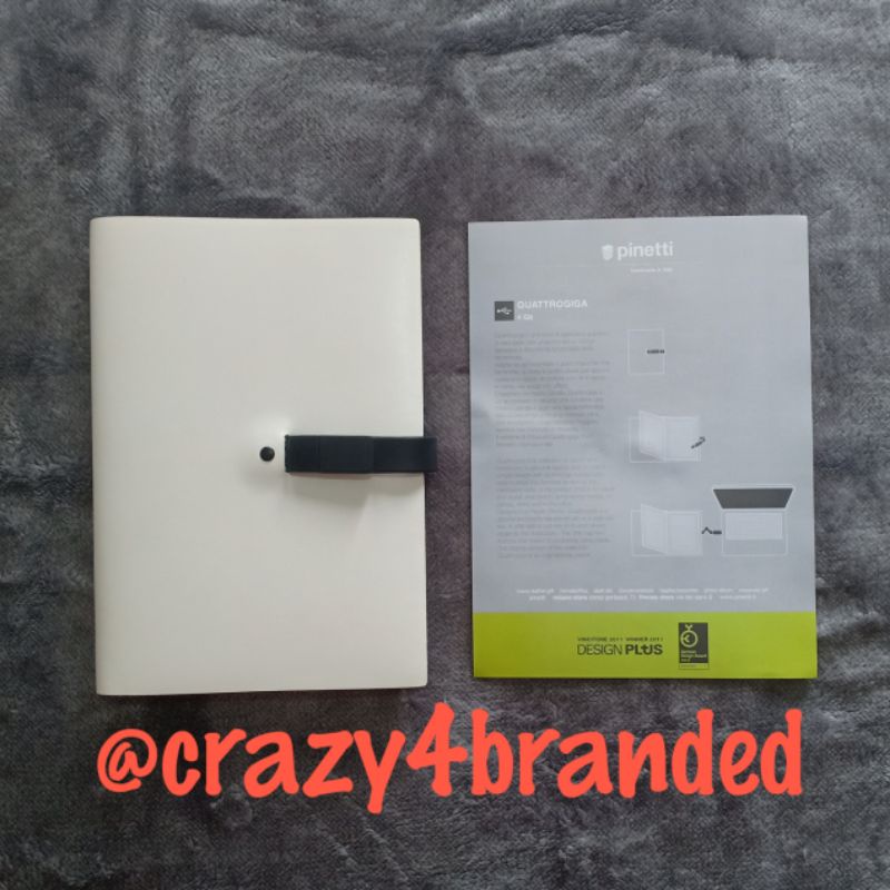 

[TURUN HARGA!!!] Pinetti Italy Quattrogiga USB Notebook (display)