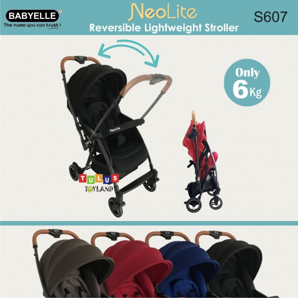 Stroller Babyelle NEOLITE Reversible Stroller S 607 Kereta Bayi Baby Elle bisa Hadap Ibu S607