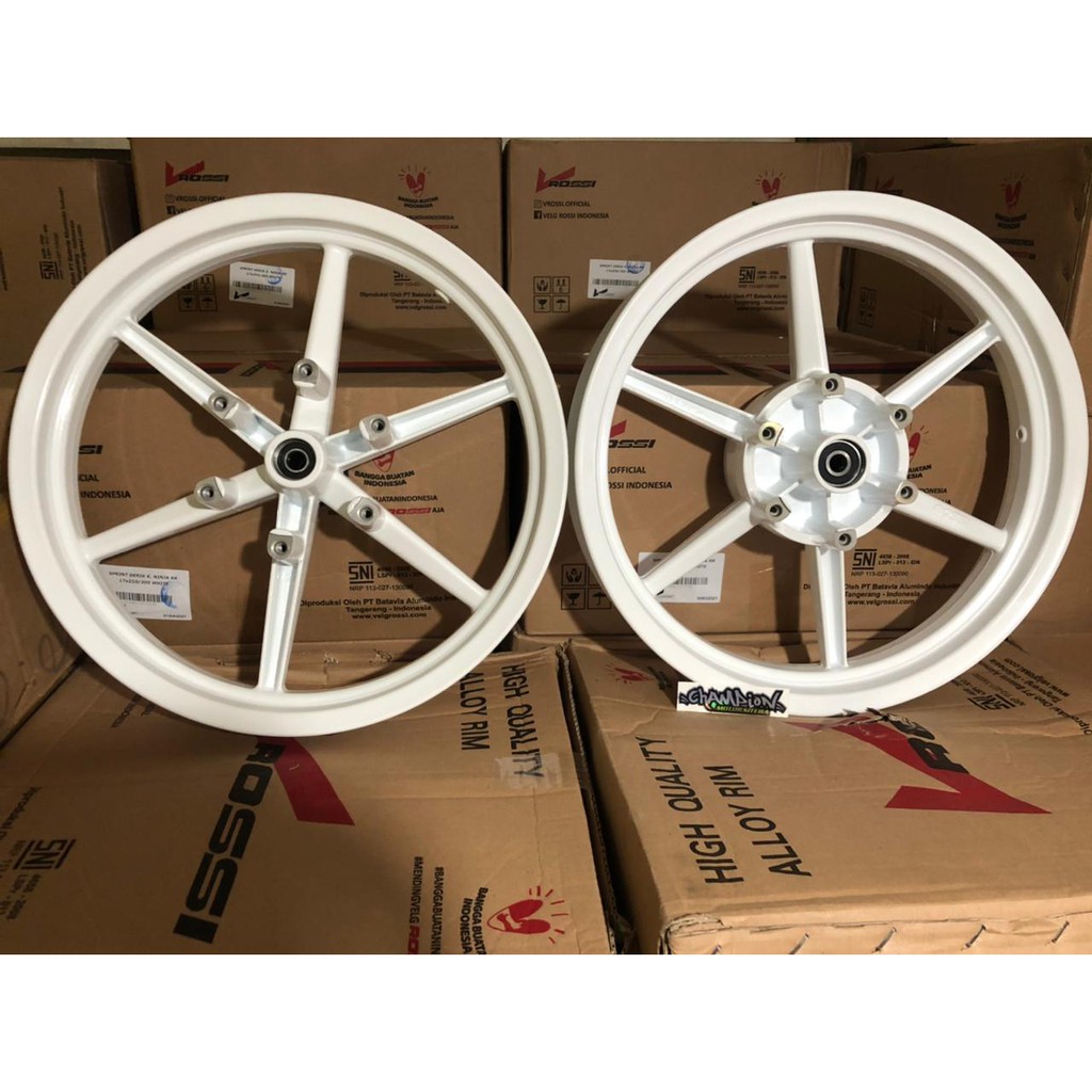 VELG VROSSI DERIK NINJA RR PUTIH MODEL PALANG 6 VROSSI
