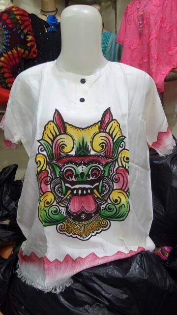 Termurah Baju Barong Bali Putih Ukuran Remaja