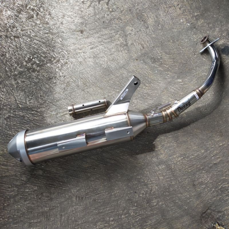 knalpot tsukigi daeng full stainless Honda beat 2020 free DB KILLER