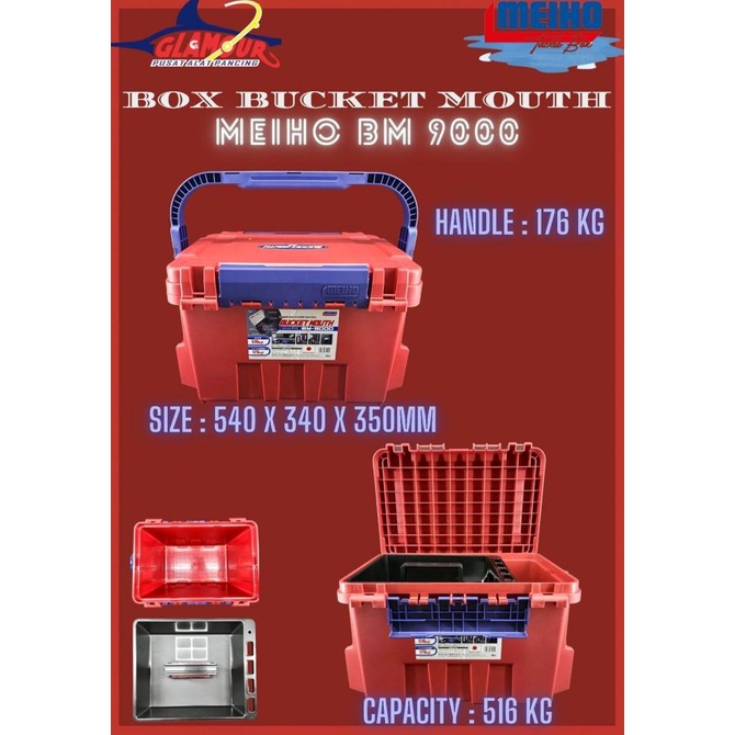 ] BOX PANCING / TACKLE BOX / BOX MEIHO / MEIHO 9000