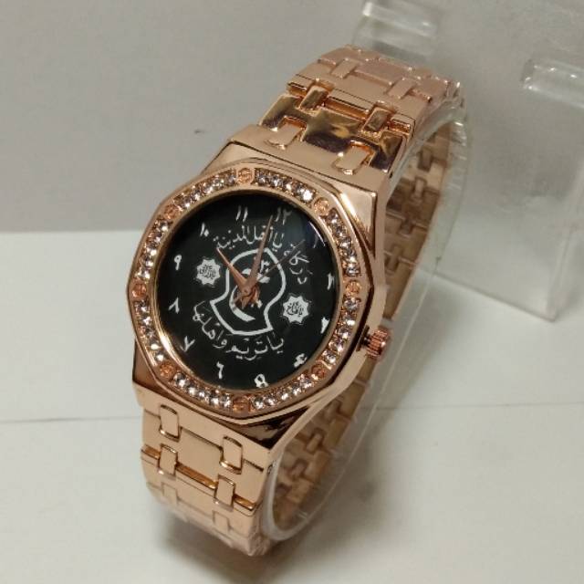 JAM TANGAN TROMPAH, JAM TANGAN CEWEK, JAM TANGAN MUSLIMAH, JAM TANGAN CADAR, JAM TANGAN ARABIC