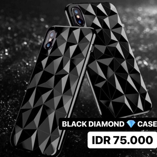 Diamond Case Slim Case iPhone Oppo Vivo Xiaomi Samsung Real me 3 a1k c2 s1 v15 f11 pro a7 a9 2018 V9