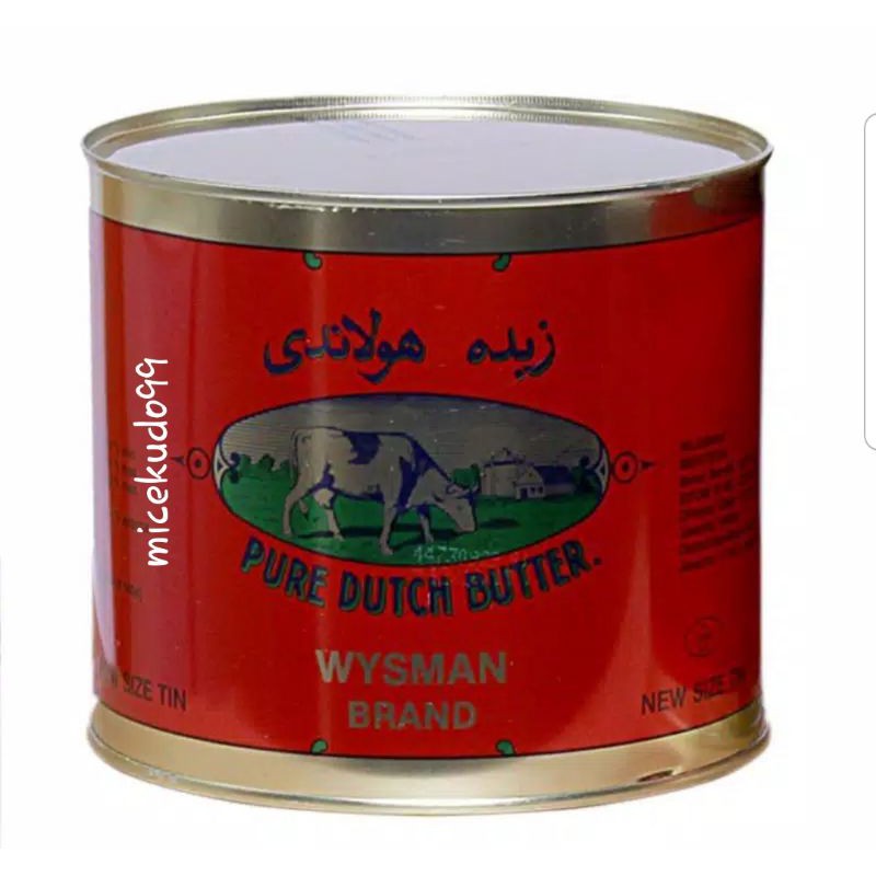 

WIJSMAN DUTCH BUTTER / MENTEGA WISMAN 2 KG WYSMAN WISJMAN