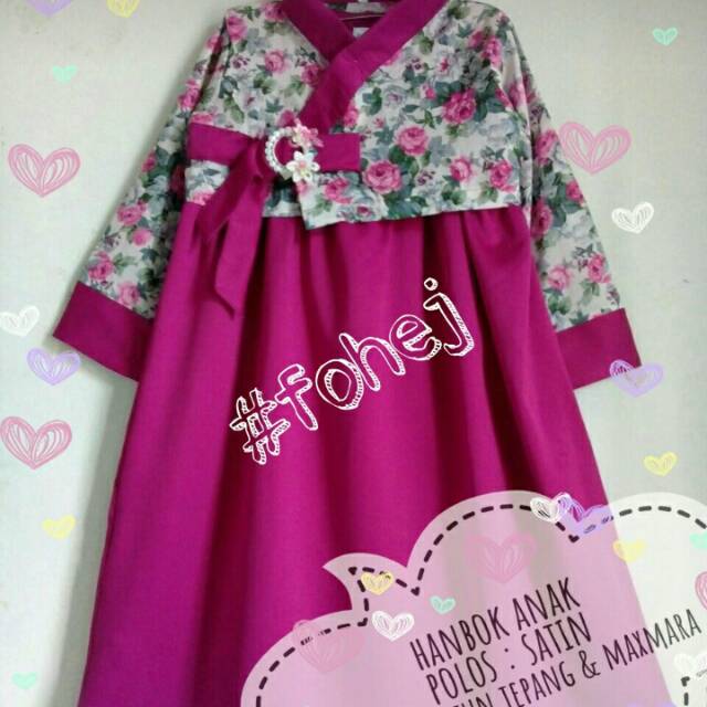 Gamis Model Hanbok Shopee Indonesia