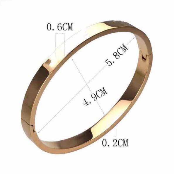 Gelang Tangan Wanita Titanium Energi Magnetik Om Mani Padme Hum