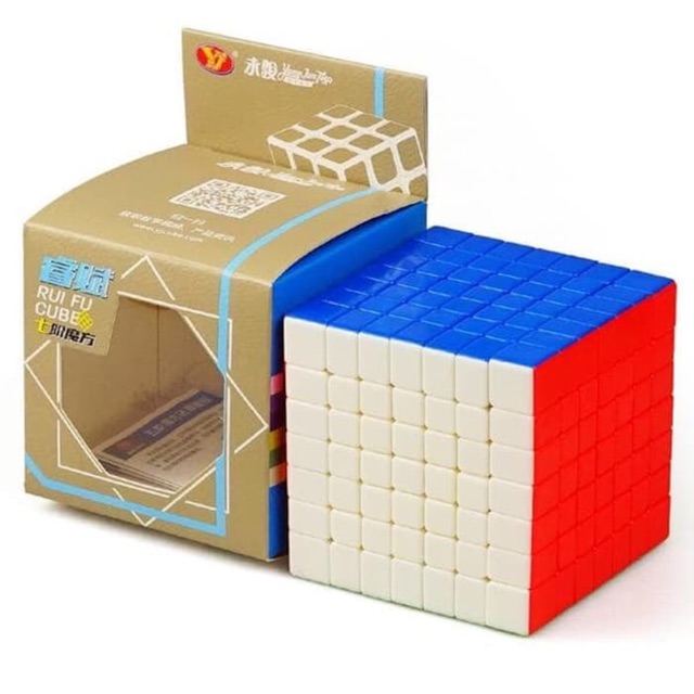 Rubik 7x7 Yj YongJun Rui Fu Cube 7x7x7 Stickerless