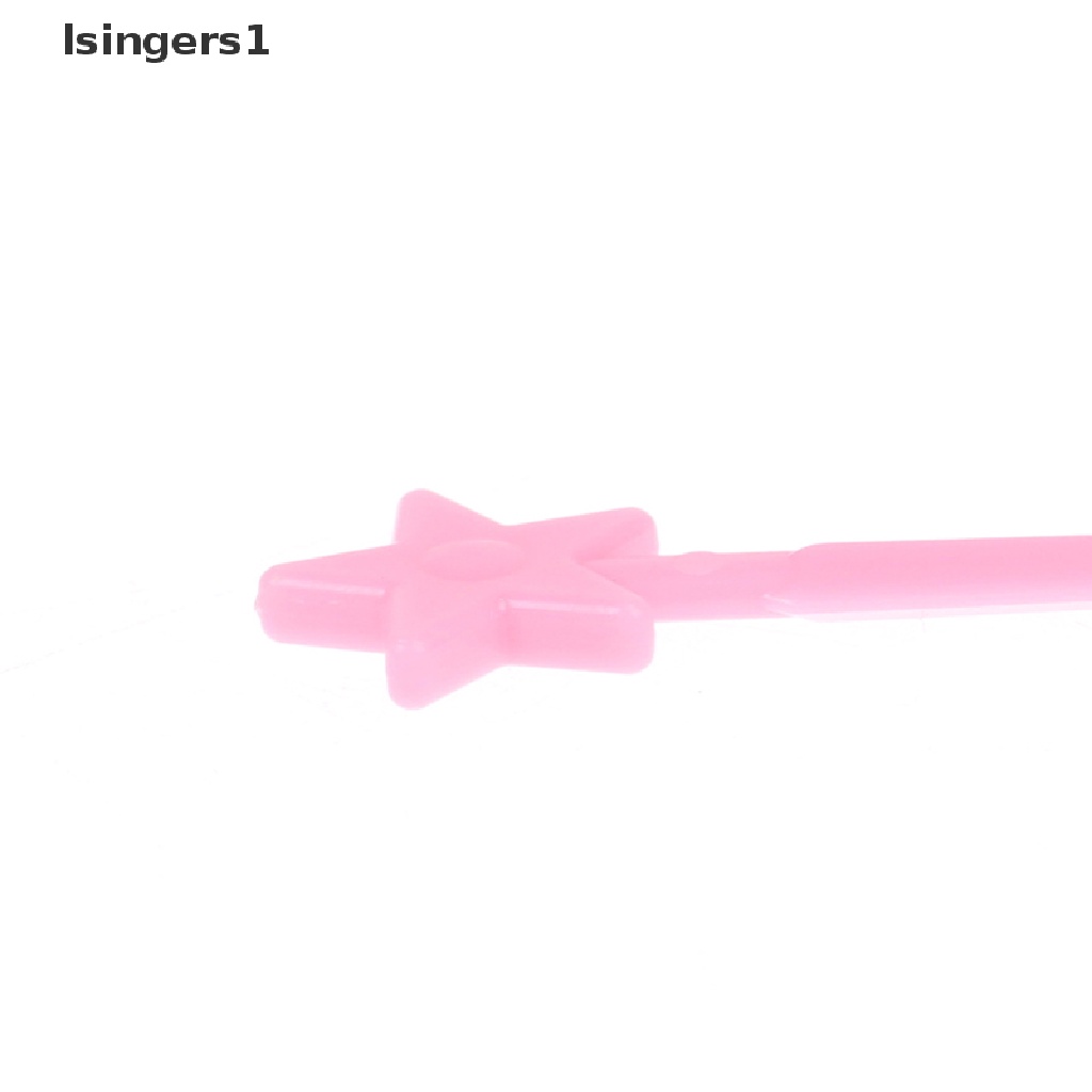 (lsingers1) 6 / 20pcs Garpu Buah / Kue / Dessert Mini Motif Kartun Untuk Anak