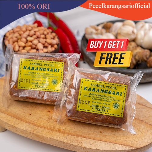 

KARANGSARI-Bumbu Pecel Pedas 200 gr x 2 Pcs