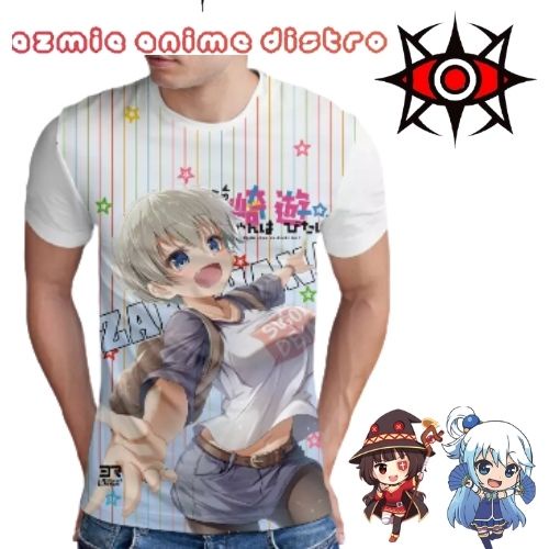 kaos Printing Anime Uzaki Wa Asobitai
