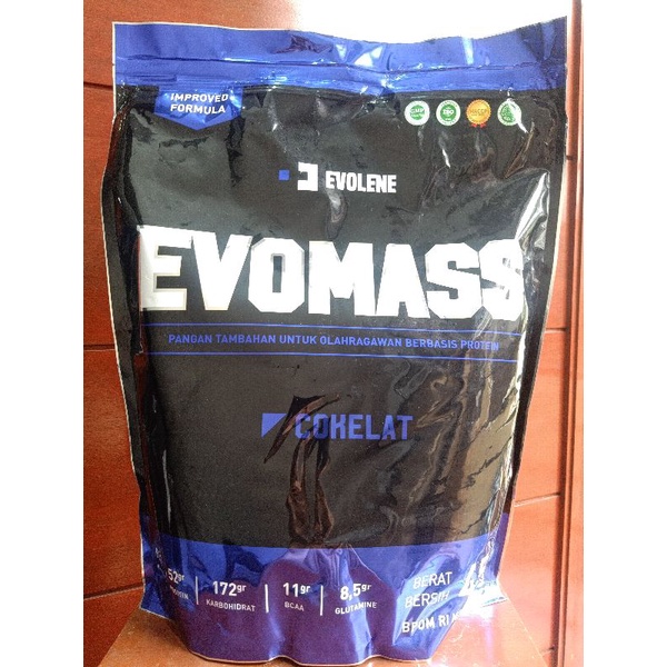 EVOMASS susu Penambah Berat Badan 10lbs 4.5kg by Evolene