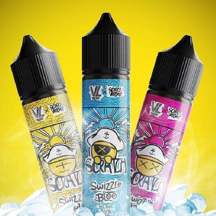 Liquid Scratch Swizzle Series 60ML 3MGby VL x 2Neema Berpita Cukai original