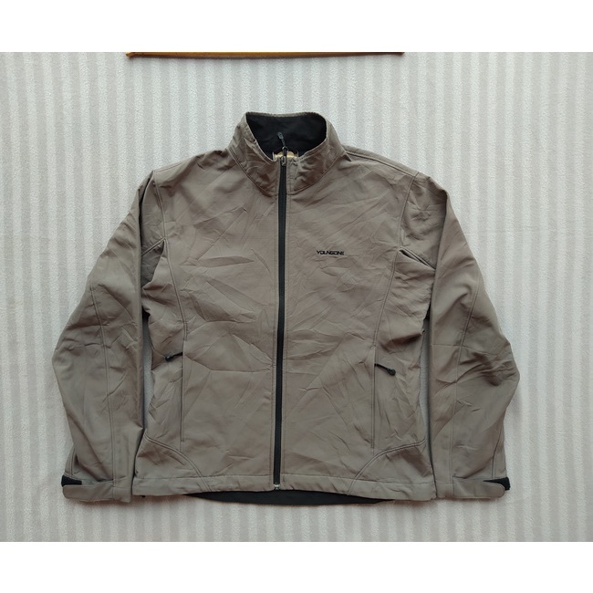 JAKET OLAH RAGA YOUNGONE ABU-ABU SIZE SS BEKAS
