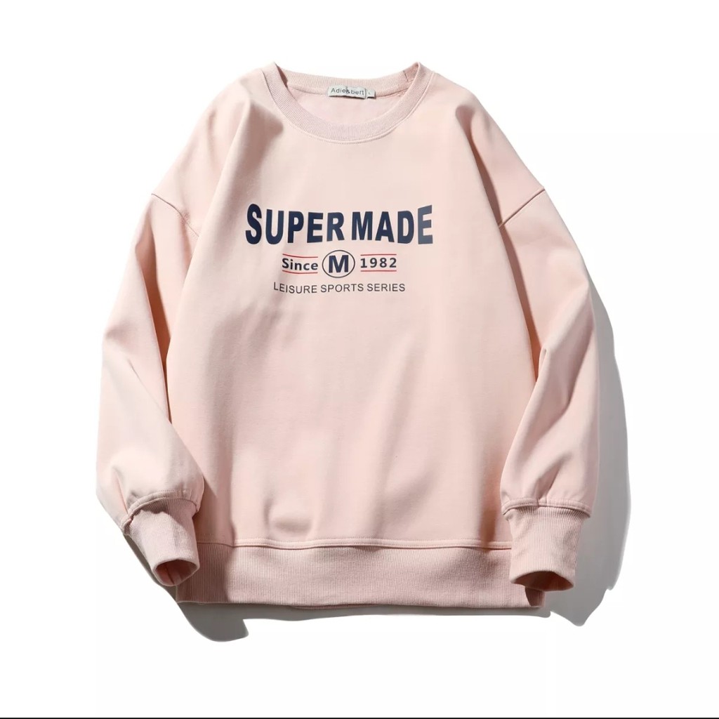 SUPERMADE CREWNECK - SWEATER WANITA PREMIUM