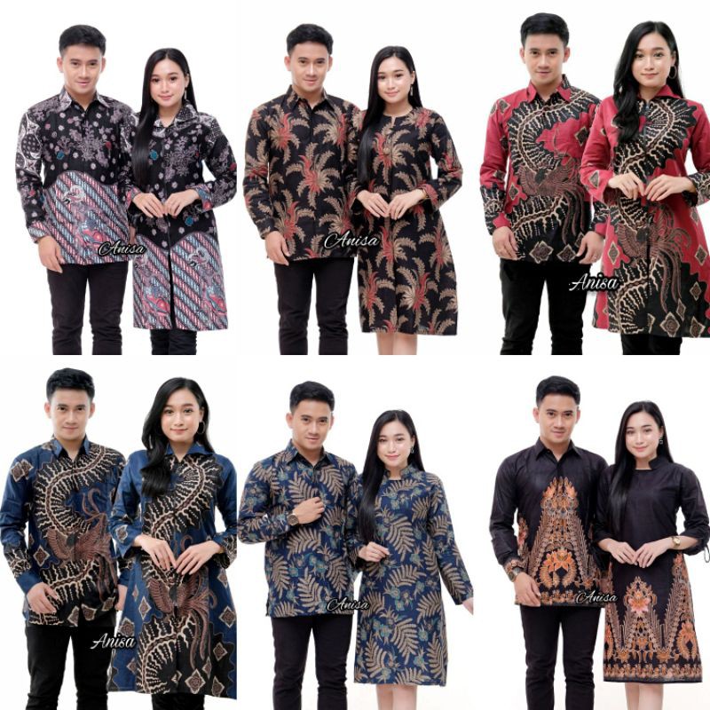 Coupletunik Batik Wanita Emhabatik Terlaris Ziper