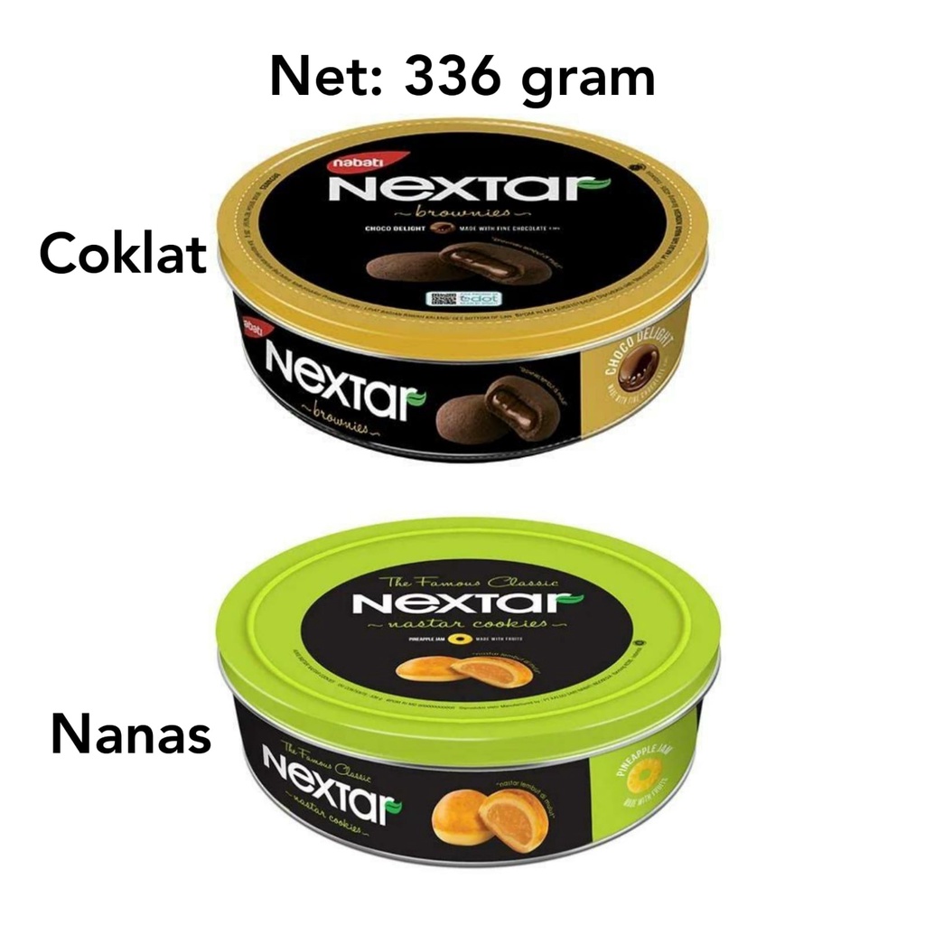 Nextar Kaleng 336 gram Nextar Coklat Nextar Nanas NDJADJAN SNACK