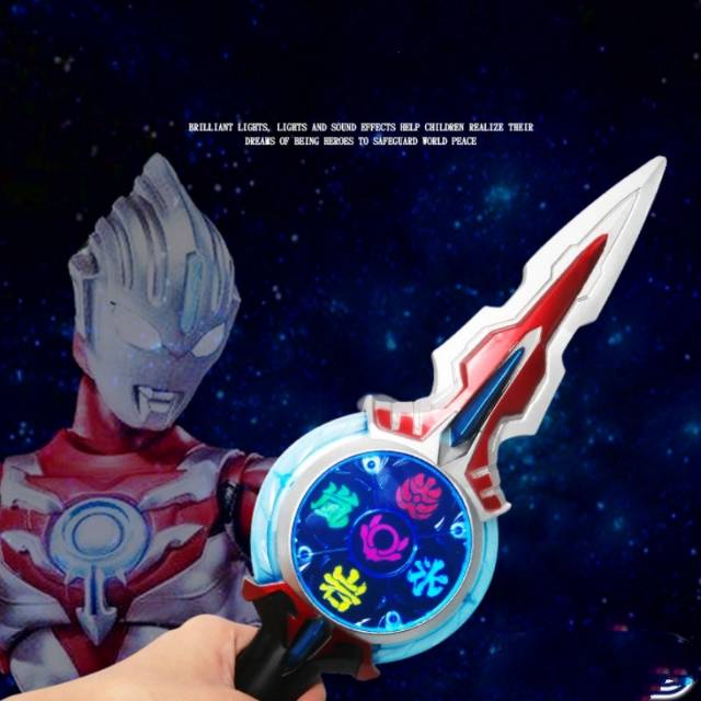 Mainan Anak Pedang Ultraman atau Kado Mainan Anak Cowok Pedang Ultraman atau Ultraman Sword