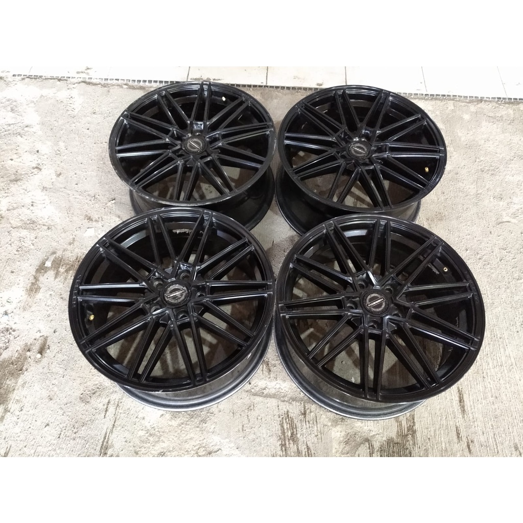 pelek velg mobil racing vossen ring 17 lubang 5/114