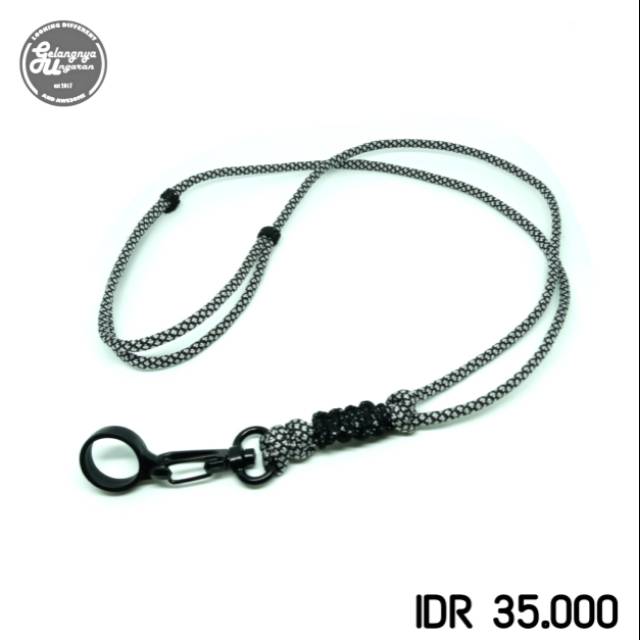 

Lanyard Paracord KAIT HITAM