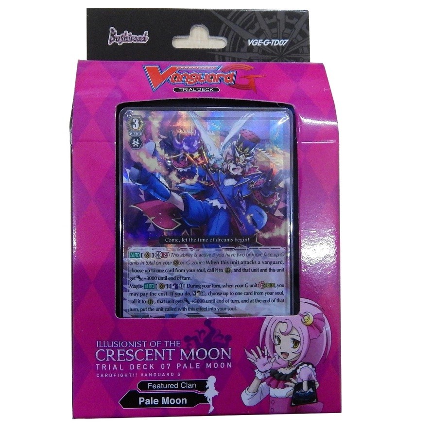Cardfight Vanguard Trial Deck English VGE G-TD07 "Illusionist of Crescent Moon"