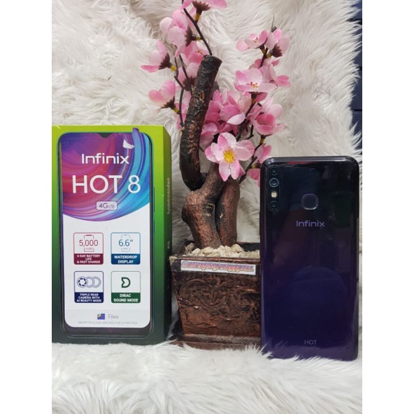 Infinix Hot 8 Ram 3GB Rom 32GB (Second)