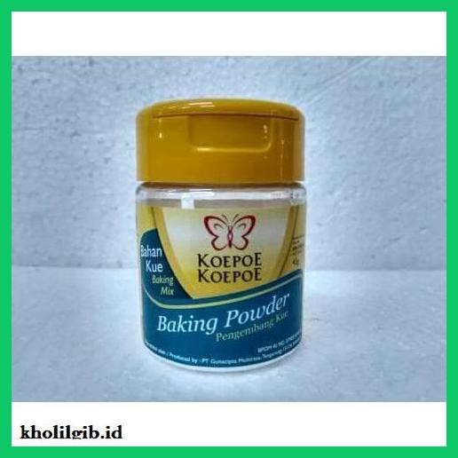 

Redwop-Gnikab- Koepoe-Koepoe Baking Powder 45 Gr -Hallall.